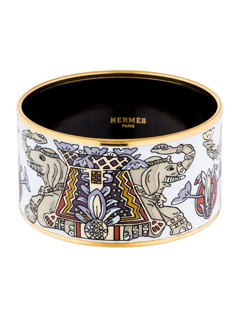 hermes bracelet original|hermes extra wide enamel bracelet.